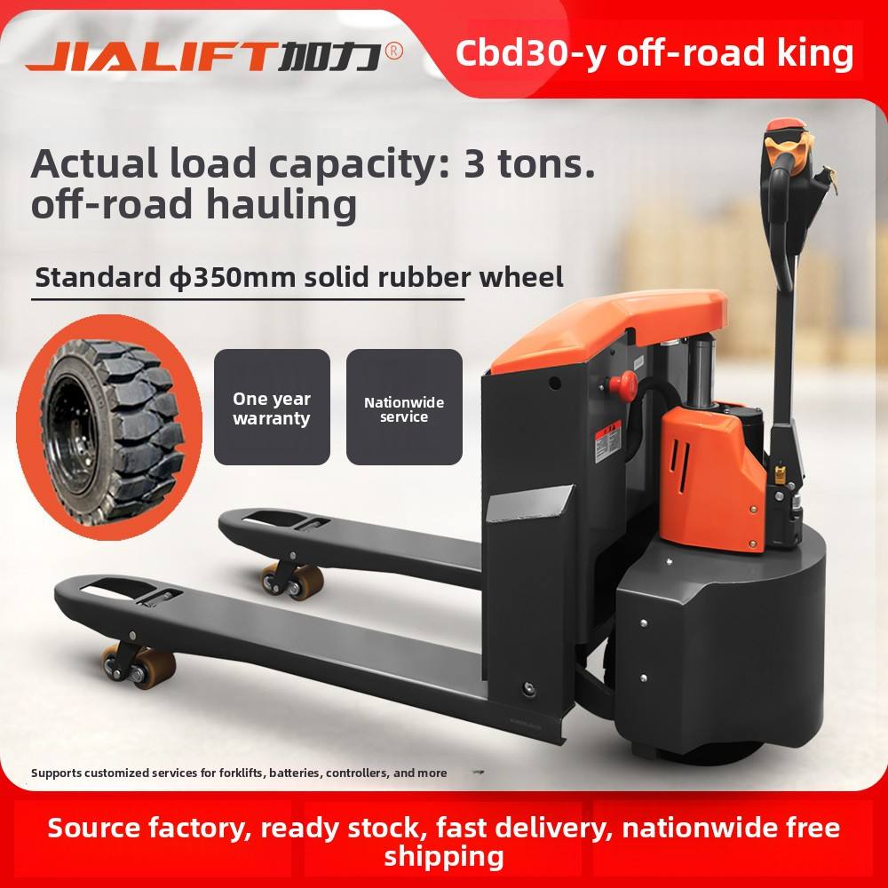 Xe Nâng Tay Điện 3 tấn Jialift CBD30-Y Bánh Lốp