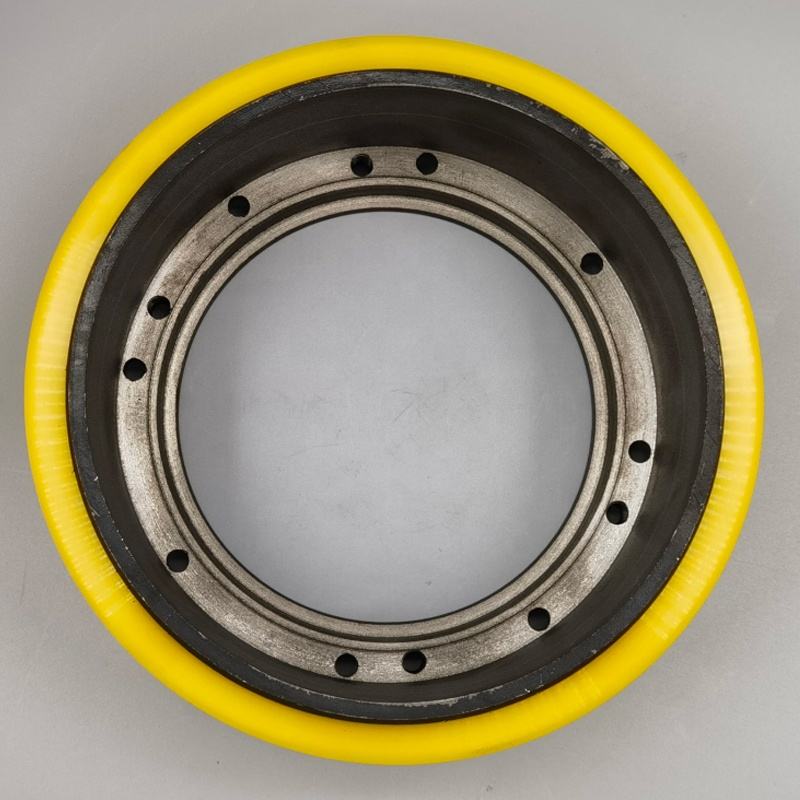 Bánh Xe PU Nâng Tay Điện 210-70