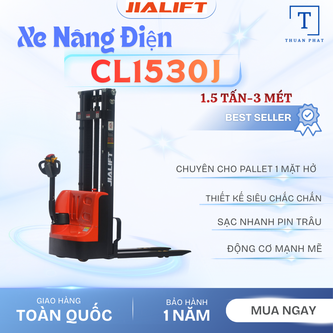 Phân biệt các dòng Stacker chuyên dùng trong kho vận